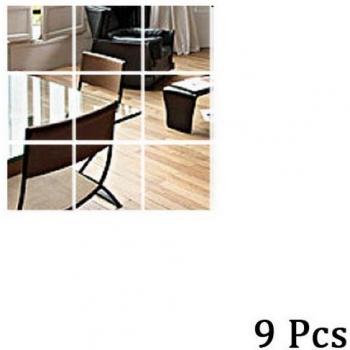 32pcs 15x15cm DIY Mirror Tile Wall Stickers