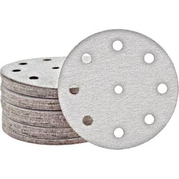 Lot de 50 Disques Abrasifs Shark 125 mm Auto-agrippants G120