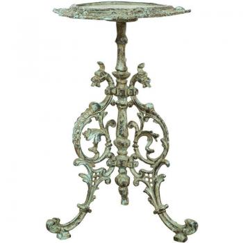 Biscottini Porta Vaso in Ghisa con Design Antico