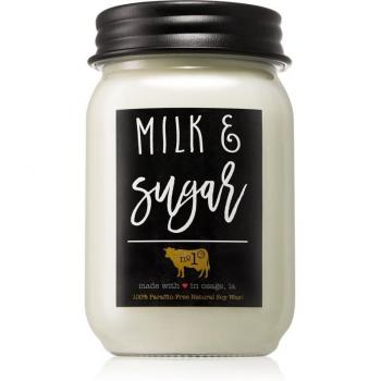 Milkhouse Farmhouse Milk & Sugar Candle – 368 g Mason Jar Edition