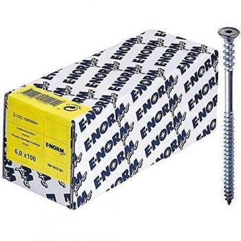Justierschraube galvanisch verzinkt 6,0 x 145 mm E-NORMpro