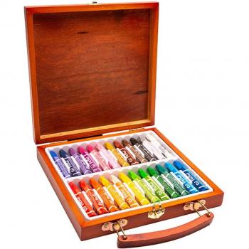 Ensemble de pastels à l'huile doux 24 couleurs pour enfants