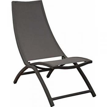 Proloisirs Lit de Soleil Aluminium Florence (Lot de 2)