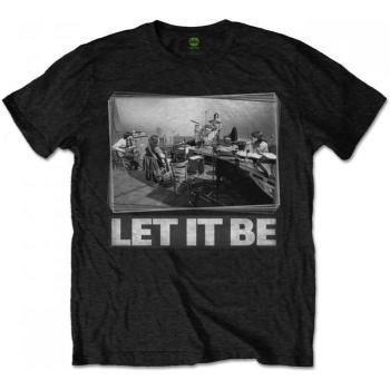 Hombre Let It Be: Camiseta Manga Larga
