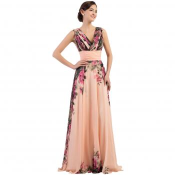 Damen Brautjungfernkleid Hochzeitsgrün – Ärmel