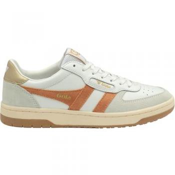 Gola Hawk Damensneaker in Weiß/Terrakotta