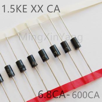 Diodes TVS 1.5KE18CA 1.5KE20CA 1.5KE22CA 1.5KE24CA 1.5KE27CA 1.5KE30CA 1.5KE33CA 1.5KE39CA