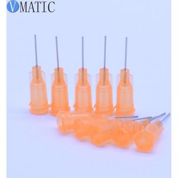 100Pcs 0.5'' Luer Lock 23G Dispensing Needles