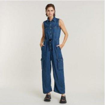 Lyocell‑Overall G-Star Damen – Soft Utility, blau, M