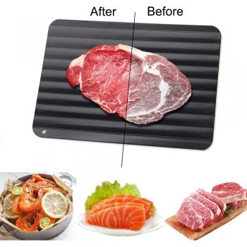 Rapid Defrosting Tray for Meat and Produce