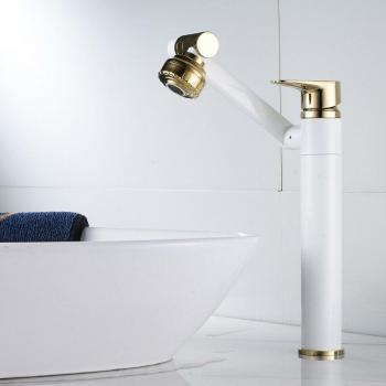 Robinet antique en laiton pour salle de bains