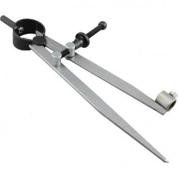 BC-BDBT-100 Flat Leg Spring Divider and Compass, Carbon Steel, 125mm