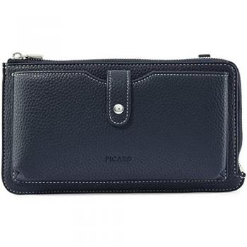 Picard Loire Clutch Handytasche aus Synthetik Schwarz für Damen