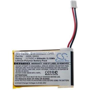 Batteria Ricaricabile VHBW 3,7 V 850 mAh per Citofono