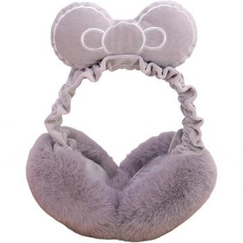Protection auditive pour enfants, pliable et coupe-vent avec nœud papillon