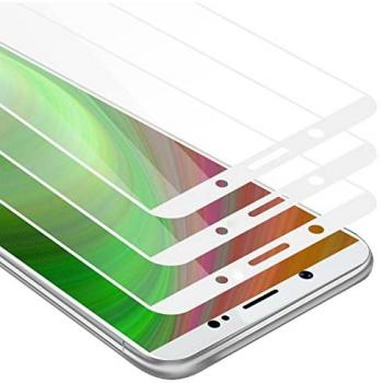 Triplé de Verre Trempé Transparent – Écran Vivo Y71 avec Film Protecteur et Blanc Durci