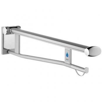 Barre d'assistance rabattable Keuco 850 mm, gauche, aluminium argenté