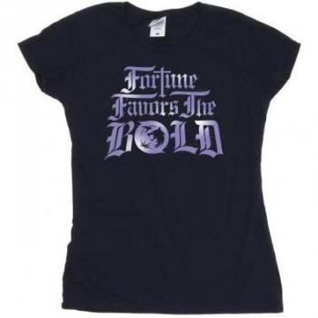 T-shirt The Witcher femme en coton bleu marine