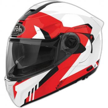 Casque moto modulable Airoh Specktre Clever Rouge S