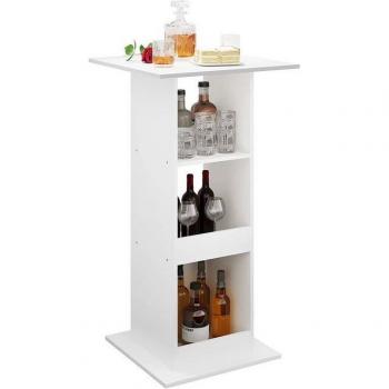 Mesa Pequeña Woltu con Almacenamiento para Cocina y Comedor