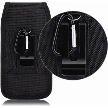Men's Bum Bag with Leather Finish