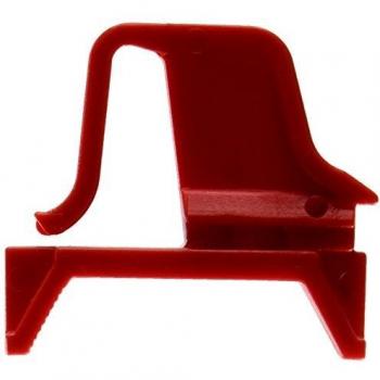 Clips EuroBox rouges – VE4St. – Fixation rapide