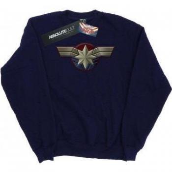 Marvel Sweatshirt für Männer mit Captain Marvel-Emblem L