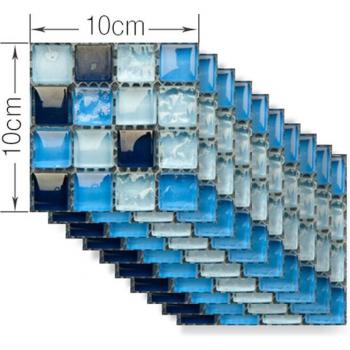 Set de 10 Papeles Tapiz 3D PVC para Hogar, Impermeable y Autoadhesivo