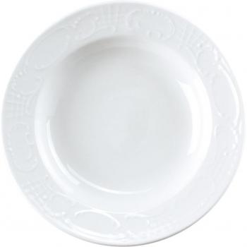 Set 6 assiettes creuses Symphonie PULSIVA (blanc)
