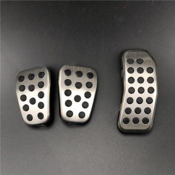 Car Accessories Brake Clutch Accelerator Pedal Covers for Ford Fiesta Ecosport Mazda 2