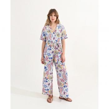 Mono de Mujer con Estampado y Cintura con Lazada Molly Bracken