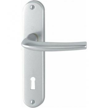 Poignées San Diego aluminium 165 mm (double) – clé intégrée