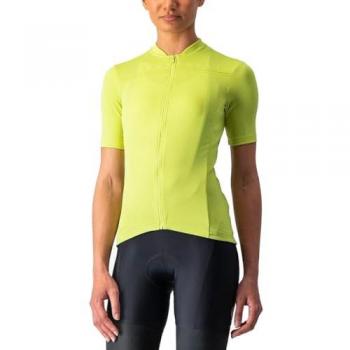 Maglia Castelli Anima Verde Lime Donna L 4 Manica Corta