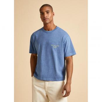 Pepe Jeans Maglietta A Maniche Corte Blu Unione L