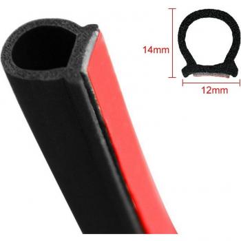 Automotive D-Type Sound Insulation Strip 16M/8M
