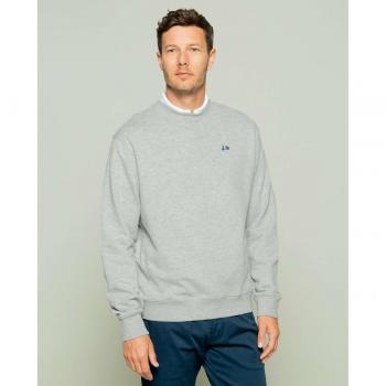Sudadera gris sin capucha Scotta para hombre