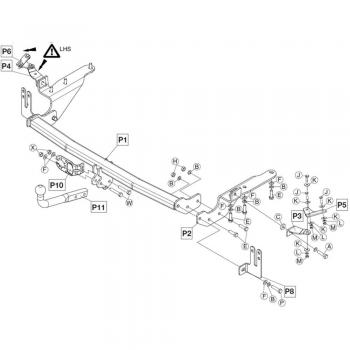 Trailer Hitch THULE 475300 Standard Model