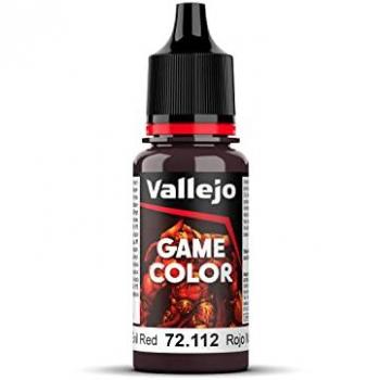 Colores Vallejo 18 ml – Rojo Malvado (Set)