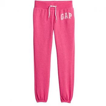 GAP Mädchen Jogginghose mit Logo, Rosa, Größe S/116-122
