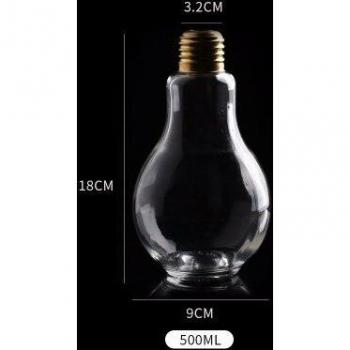 Portable Cocktail Light Bulb Glass