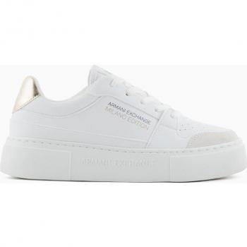 Calzado mujer Zapatillas Armani Exchange Zapatillas Xdx157 Blanco