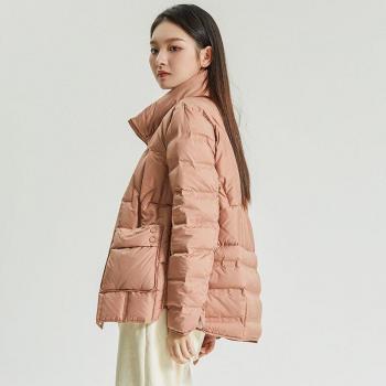 Chaqueta Informal de Plumas para Mujer LY VAREY LIN