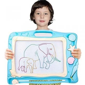 Regalo Educativo: Lavagna Magnetica Automoness con Set di Pennarelli