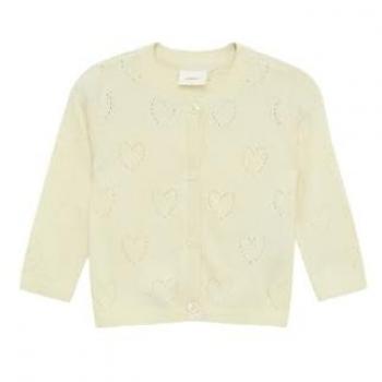 S.Oliver Herz-Strickjacke für Mädchen