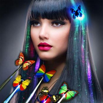 Christmas Light Up Hair Clip