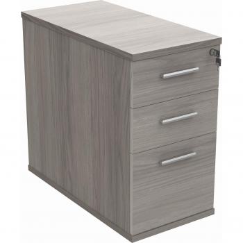 Desk-High Office 800 Deep Alaskan Grey Oak Core Unit