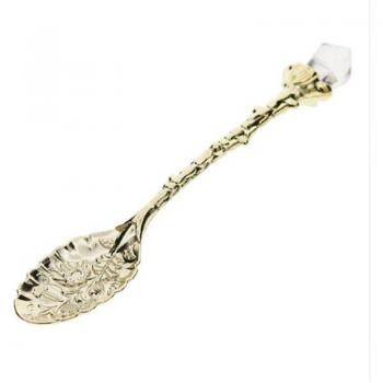 Cucharillas de Cristal Artístico Vintage