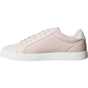 Damen‑Freizeitshoes CK Cupsole Lace‑Up PU MG – hellbeige/weiß, Größe 41