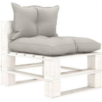 Seduta Raffinata da Giardino in Legno Pallet con Testa d’Acqua