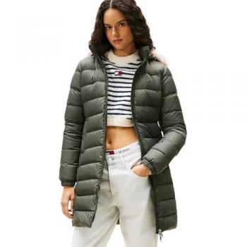 Tommy Jeans Steppjacke TJW ESSENTIAL HOODED DOWN COAT Damen L